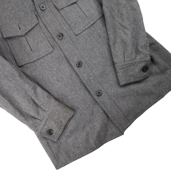 Vintage Wool Garrison Shirt Jacket - Picture 3 of 10